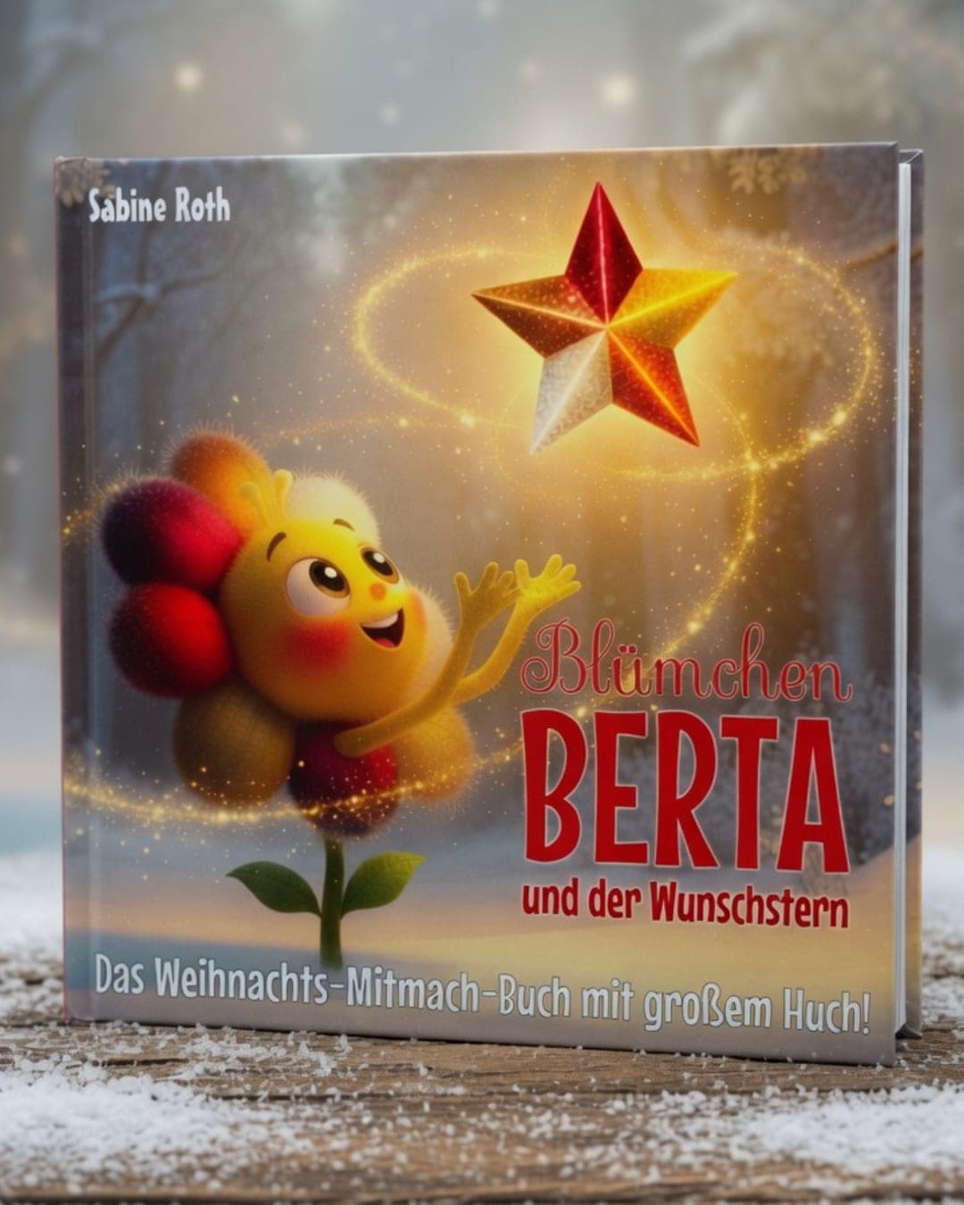 Cover des Weihnachtsbuchs Blümchen Berta und der Wunschstern
